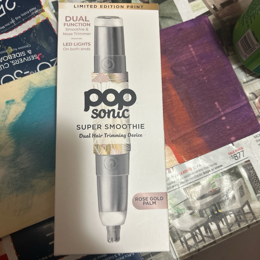 Pop Sonic Super Smoothie Hair Trimmer